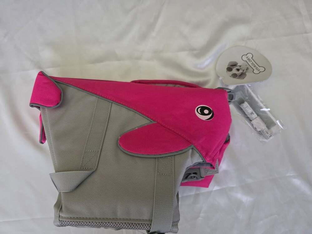 NWT Vivaglory Whale Dog Life Jacket Size Medium Pink Sealed